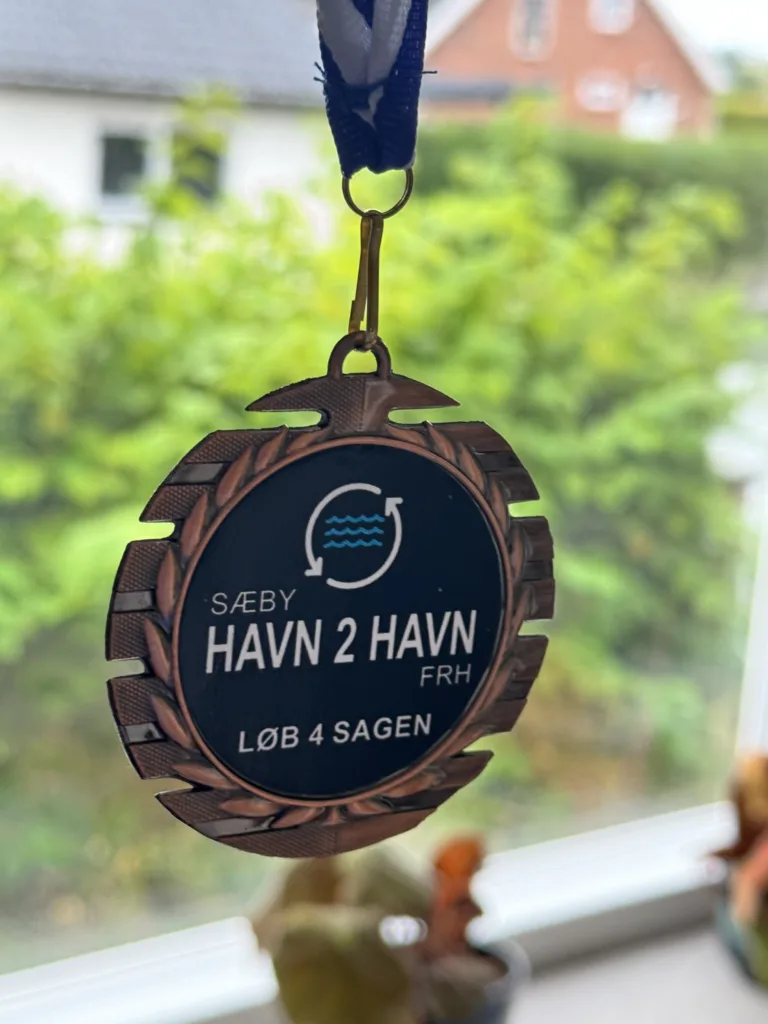 Medalje fra Havn 2 havn