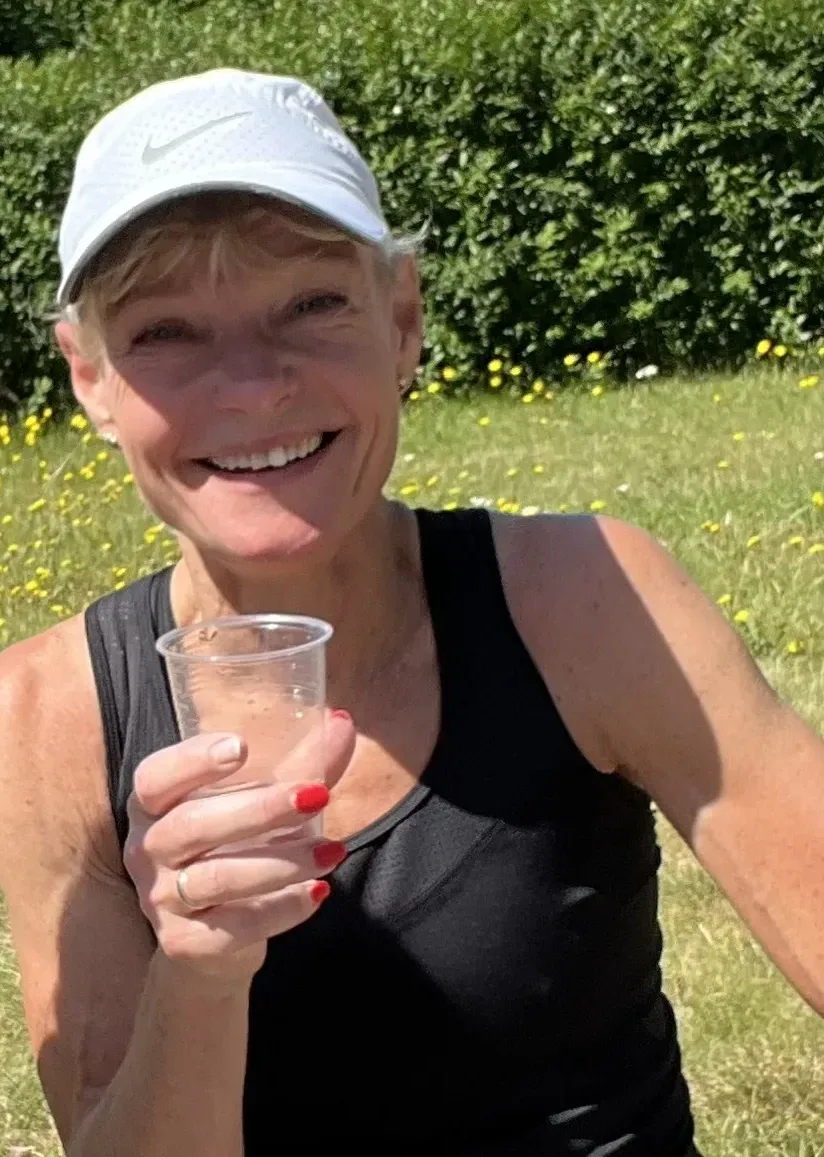 Anja Wiebenson halvmarathon