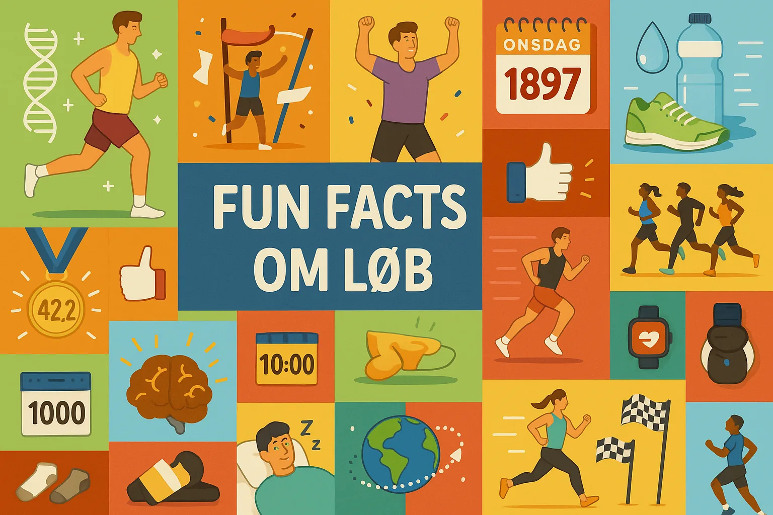 Sjove fakta om løb